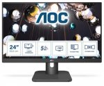 Monitor AOC 24E1Q (23,8; IPS/PLS; FullHD 1920x1080; DisplayPort, HDMI, VGA; kolor ciemnoszary)