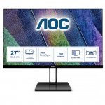 Monitor AOC 27V2Q (27; IPS/PLS; FullHD 1920x1080; DisplayPort, HDMI; kolor czarny)