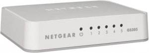 Switch NETGEAR GS205-100PES (5x 10/100/1000Mbps)