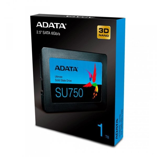 Dysk SSD ADATA Ultimate SU750 ASU750SS-512GT-C (512 GB ; 2.5&quot;; SATA III)