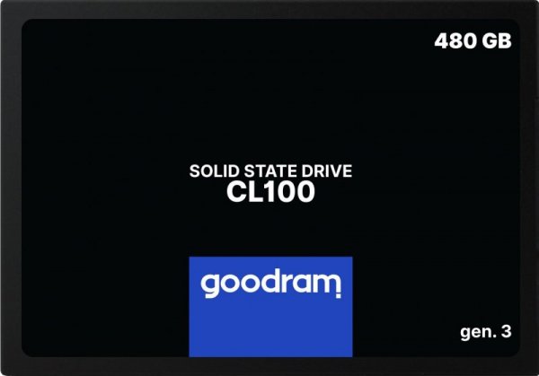 Dysk SSD GoodRam CL100 Gen. 3 480GB SATA III 2,5 RETAIL