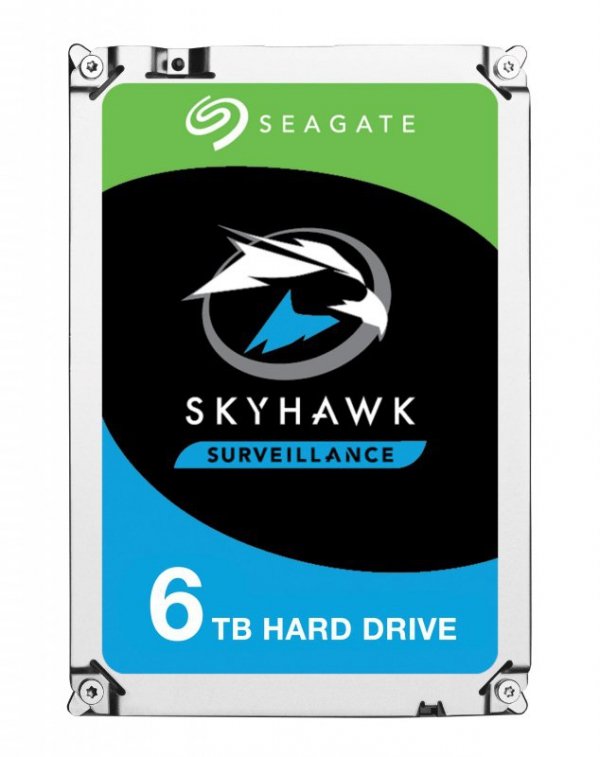 Dysk HDD Seagate Skyhawk ST6000VX001 (6 TB ; 3.5&quot;; 256 MB; 5900 obr/min)