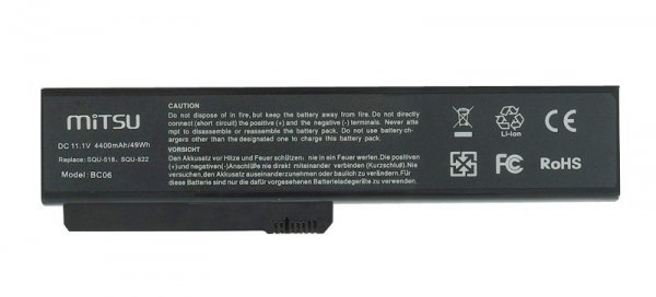 Bateria MITSU BC/FU-V3205 (48 Wh; do laptopów Fujitsu)