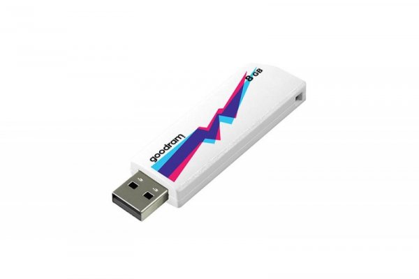 Pendrive GoodRam Cl!ck UCL2-0080W0R11 (8GB; USB 2.0; kolor biały)