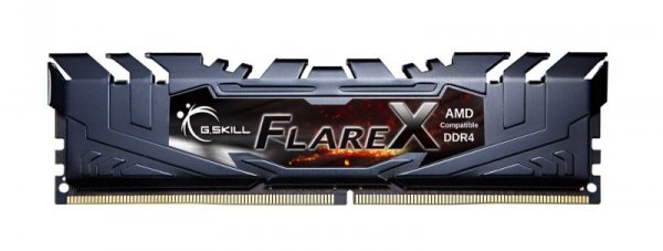 Zestaw pamięci G.SKILL FlareX F4-3200C16D-16GFX (DDR4 DIMM; 2 x 8 GB; 3200 MHz; CL16)
