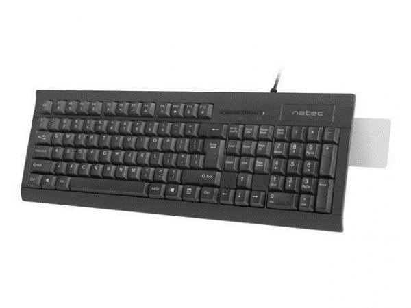 Klawiatura NATEC Z CZYTNIKIEM KART SMART ID MORAY US NKL-1055