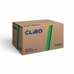 Ręcznik składany ZZ, makulaturowy Grasant Cliro 20x25, 1 warstwowy, szary, 4000szt. [91104EB]