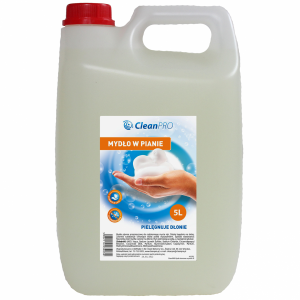 Mydło w pianie CleanPRO 5L do dozowników