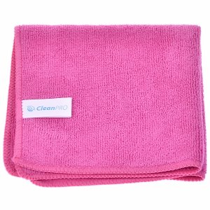 Ścierka 32x32 CleanPRO Ultra Soft, czerwona, 320g/m2