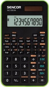 Sencor Kalkulator szkolno - naukowy SEC 106 GN 10 cyfr  56 funkcji