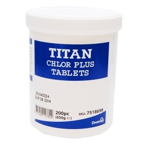 Tabletki do mycia i dezynfekcji Titan Chlor Plus Tablets Diversey