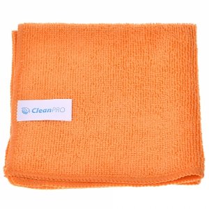 Ścierka 30x30 CleanPRO Ultra Soft, pomarańczowa, 220 g/m2