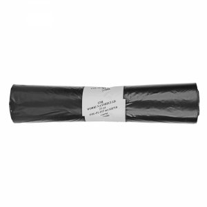 Worki na śmieci LDPE, czarne, 120L, 25 sztuk