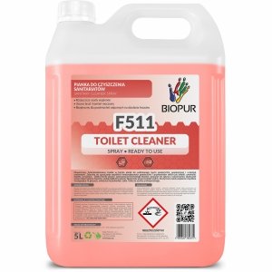 Pianka do czyszczenia sanitariatów Biopur F511, 5L