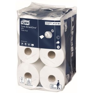 Papier toaletowy Tork Advanced SmartOne Mini 2-warstwowy 111m biały 12 rolek