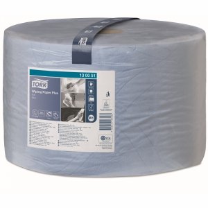Czyściwo papierowe Tork Premium, 2 warstwowe, niebieskie, 510m [130051]
