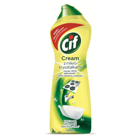 Mleczko do czyszczenia CIF Cream Lemon 500ml