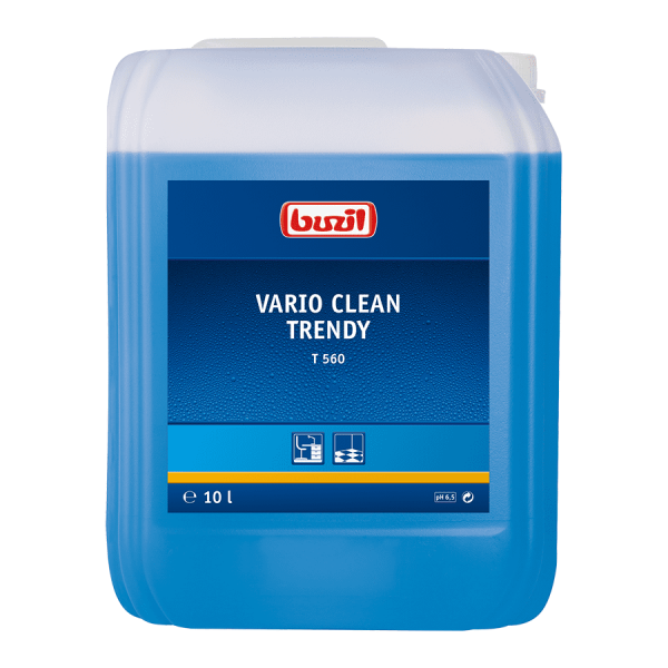Środek myjąco-ochronny do tworzywa sztucznego Buzil Vario Clean Trendy T 560, 10 l