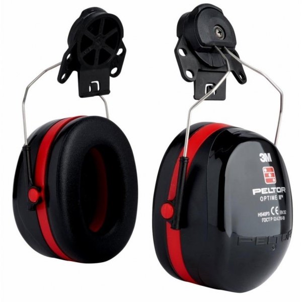 Ochronniki słuchu 3M PELTOR Optime III H540P3E-413-SV wersja nahełmowa