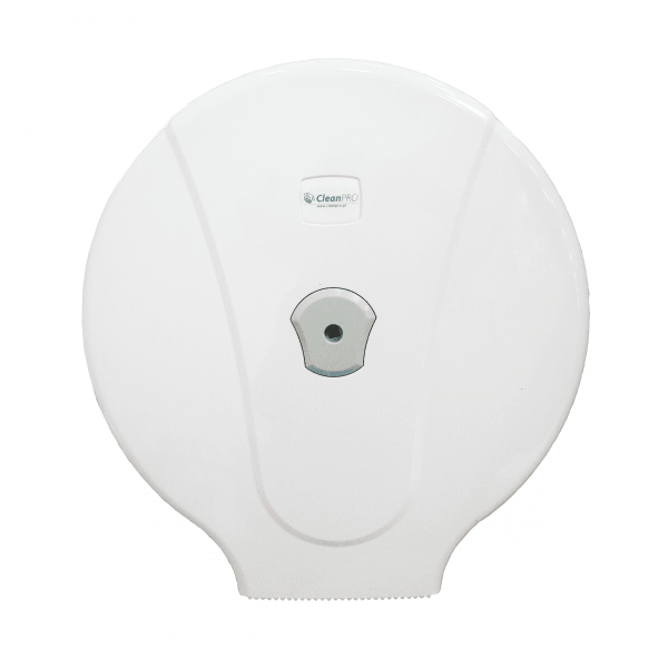Podajnik na papier toaletowy MAXI Jumbo CleanPRO biały