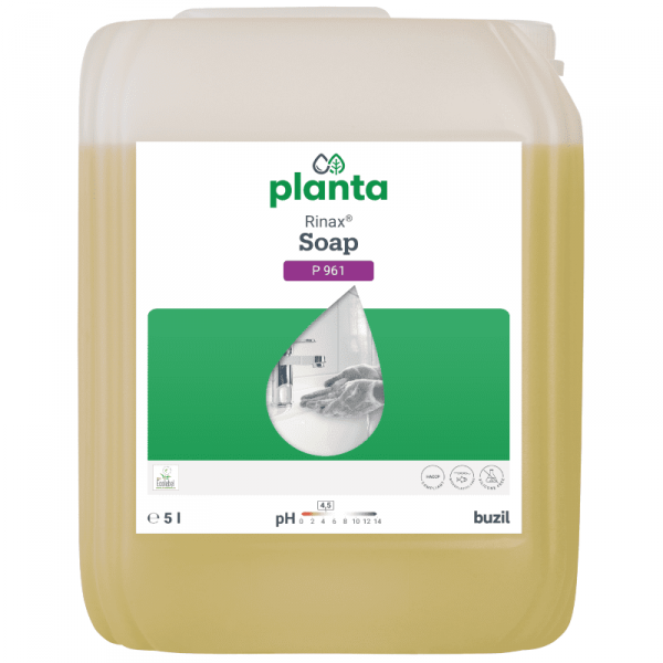 Ekologiczny płyn do mycia rąk Buzil Rinax Soap P961, 5l