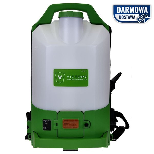Opryskiwacz plecakowy akumulatorowy Victory Innovations VP300ES 8,5L do oprysku elektrostatycznego