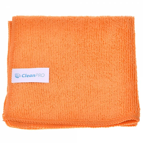 Ścierka 30x30 CleanPRO Ultra Soft, pomarańczowa, 220 g/m2