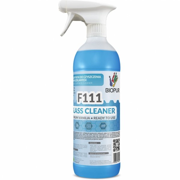 Uniwersalny płyn do czyszczenia powierzchni szklanych Biopur F111, 1L