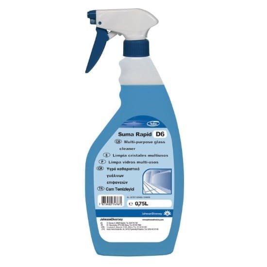 Płyn do mycia okien Diversey Suma Rapid D6 750ml