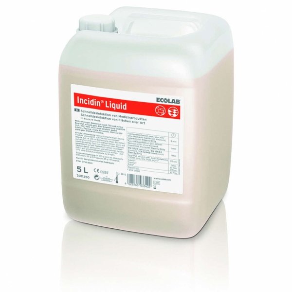 Środek do dezynfekcji powierzchni Ecolab Incidin Liquid, 5L
