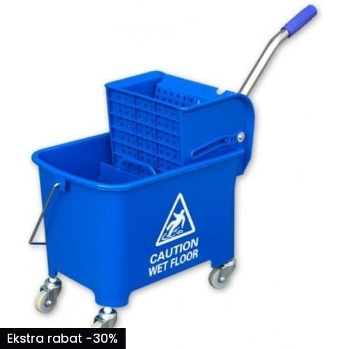 Wózek do sprzątania Kentucky CleanPRO, 20L, niebieski