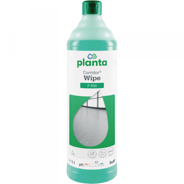 Ekologiczny środek myjący do podłóg Buzil Planta Corridor Wipe P930, 1l