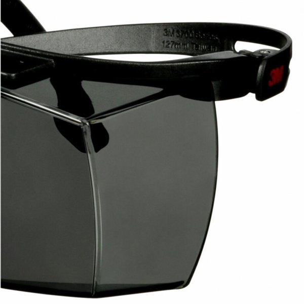 Okulary ochronne nakładkowe 3M SecureFit 3700 SF3730AS-BLK szare do spawania
