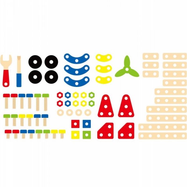 Zestaw klocków konstrukcyjnych 68 elementów - Viga Toys