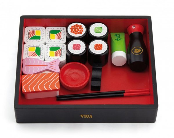 Zestaw Sushi Nauka Jedzenia Pałeczkami - Viga Toys