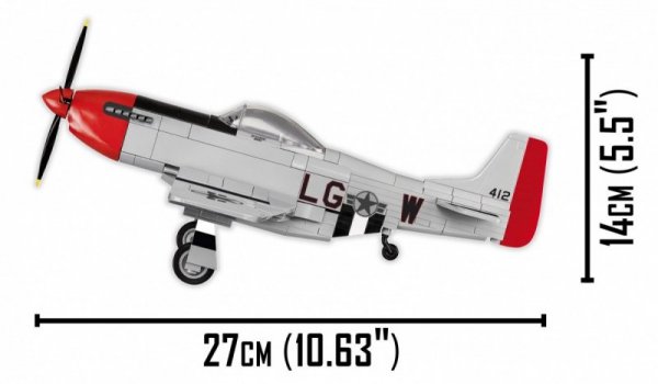 Klocki Top Gun P-51D Mustang 1/35