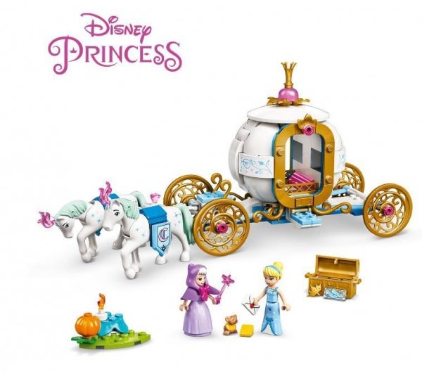Klocki Disney Princess 43192 Królewski powóz Kopciuszka