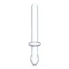 Glas - Klasyczne Szklane Gładkie Dwustronne Dildo Classic