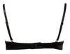 Cottelli Lingerie biustonosz z fiszbinami, czarny, 85C, dekoracyjne haftki
