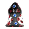 All Black AB19 anatomiczny korek intymny 19 cm silikonowy czarny