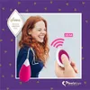Zdalnie sterowane jajeczko wibrujące - FeelzToys Anna Deep Pink
