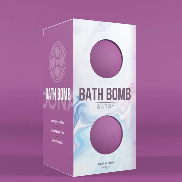 Bomba do kąpieli - Dona Bath Bomb Sassy Tropical Tease Bath 140 gram