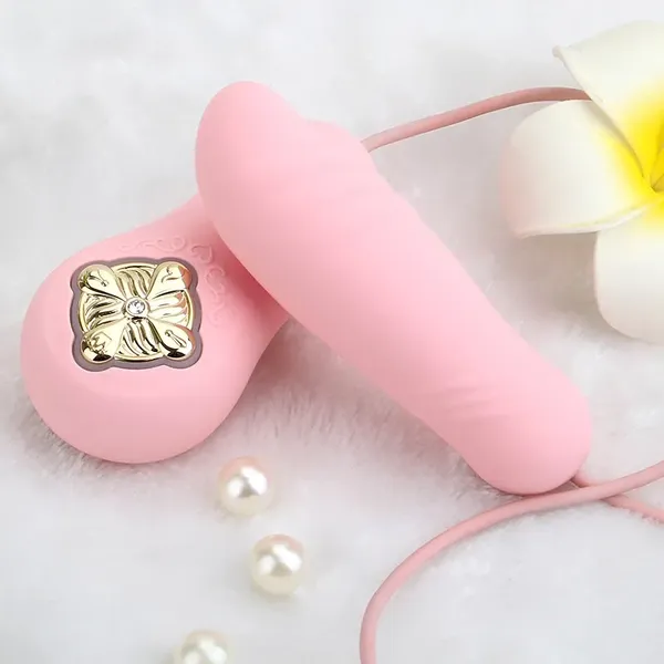 Masażer - Zalo Temptation Preheating Bullet Thruster Fairy Pink