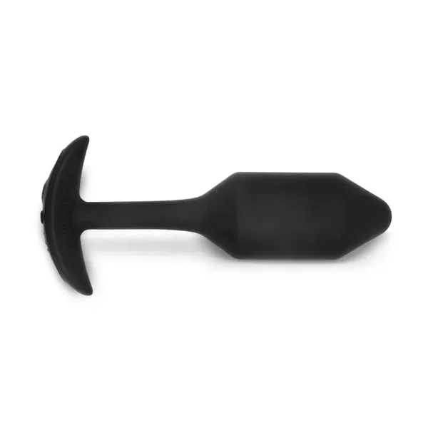 Plug analny wibrujący - B-Vibe Vibrating Snug Plug 2 Black