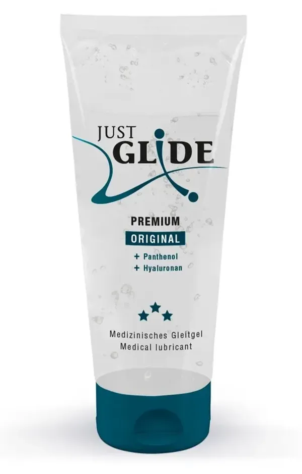 Just Glide Premium - Nawilżający Lubrykant Wodny Premium 200 ml
