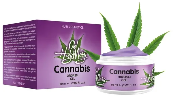 NUEI Oh Cannabis Orgasm Gel 60ml - Wegański żel konopny intensyfikujący