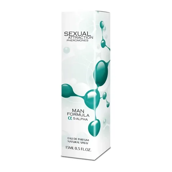 SHS Sexual Attraction Męskie 15 ml - Feromony Męskie Silnie Wabią Seksualnie 15 ml