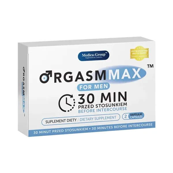 Medica-Group - Orgasm Max for Men - Kapsułki Na Szybką, Mocną, Długą Erekcję