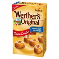 Karmelki o smaku śmietankowym bez cukru Werther’s Original 42g