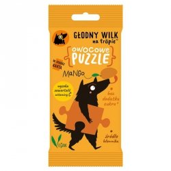 Owocowe puzzle żelki z naturalną witaminą C - mango Głodny Wilk 20g.